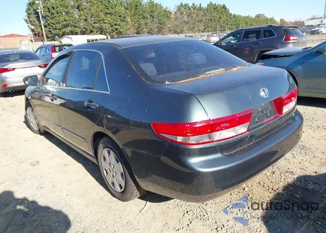 2004 Honda Accord 2.4 Lx из США, поврежденный, VIN 1HGCM563X4A152482